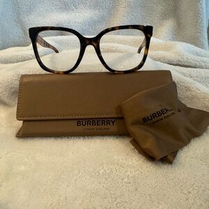 Burberry Women's Tortoise Glasses with Case